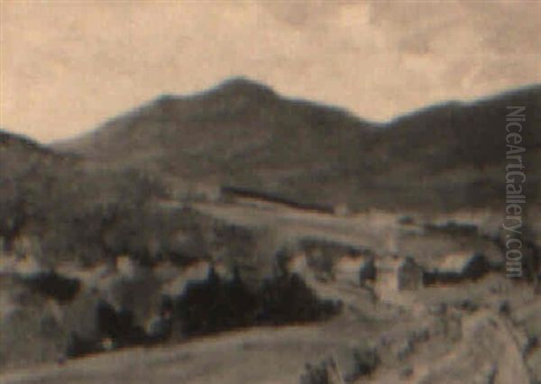 Road To Madonna Peak, Vermont Oil Painting by Charles Curtis Allen