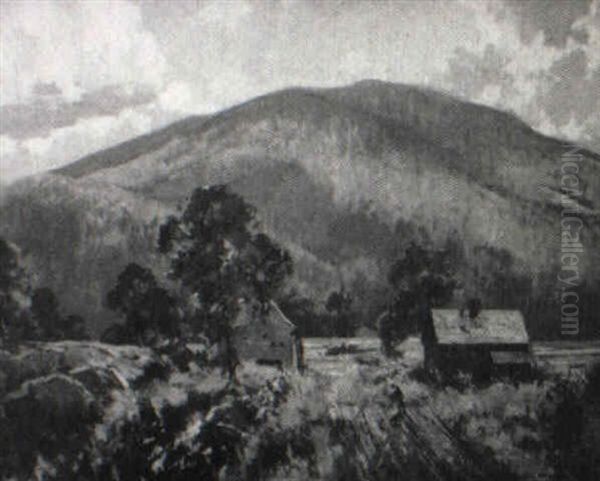 Iron Mt. Oil Painting by Charles Curtis Allen