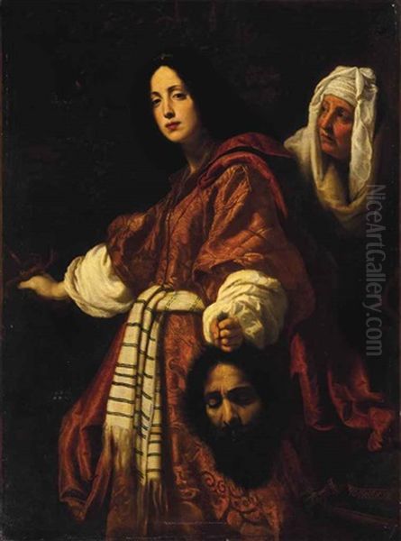 Judith With The Head Of Holofernes by Alessandro di Cristofano Allori