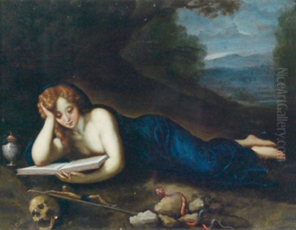 Maddalena Oil Painting by Alessandro di Cristofano Allori