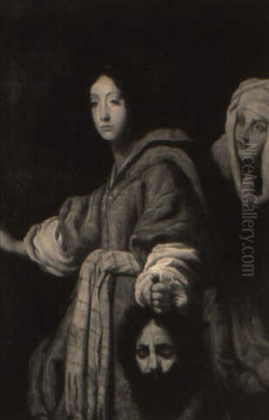 Judith Med Holofernes Hoved Oil Painting by Alessandro di Cristofano Allori