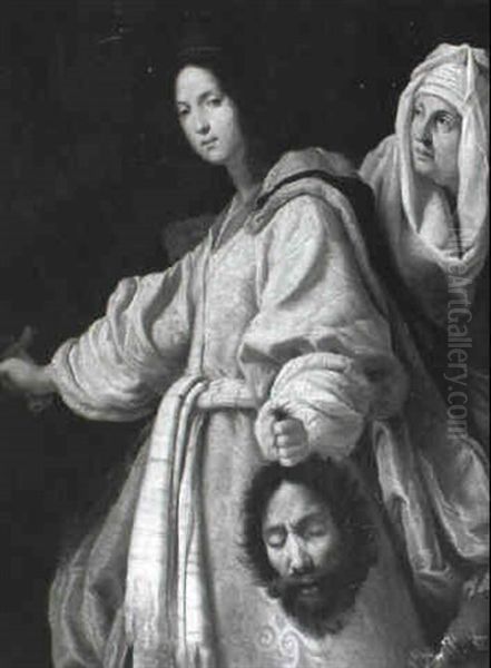 Judith With The Head Of Holofernes Oil Painting by Alessandro di Cristofano Allori