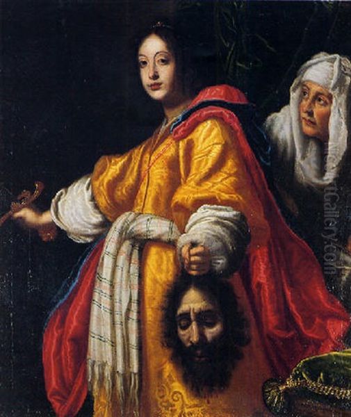 Judith Tenant La Tete D'holopherne by Cristofano Allori