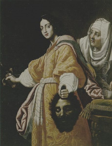 Judith And Holofernes Oil Painting by Cristofano Allori