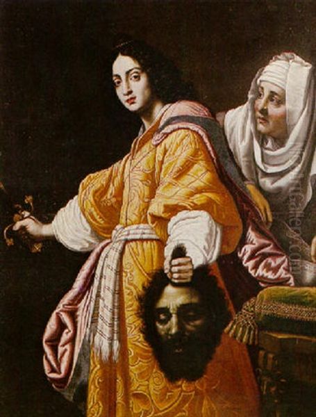 Judith And Holofernes Oil Painting by Cristofano Allori