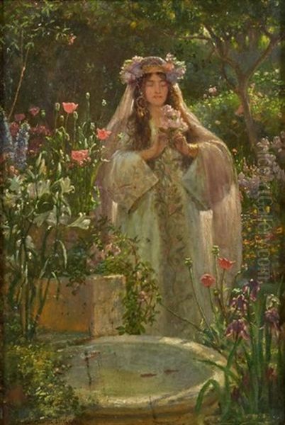 Printemps Oil Painting by Sir Lawrence Alma-Tadema