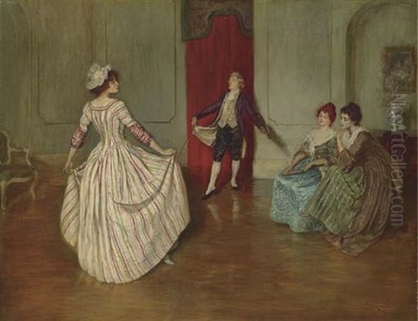 The Dancing Lesson by William Douglas Almond