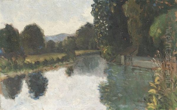 La Riviere Oil Painting by Alexandre Altmann