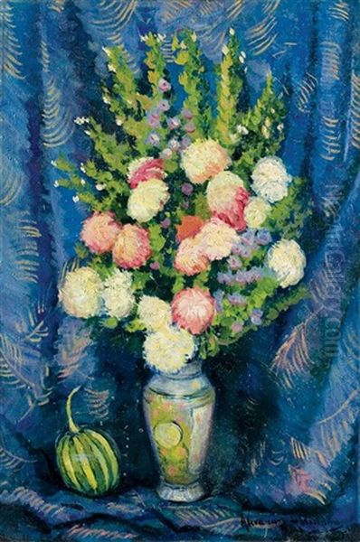 Flower Bouquet Oil Painting by Alexandre Altmann