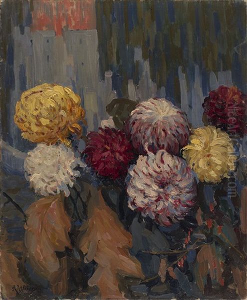 Chrysanthemums by Alexandre Altmann