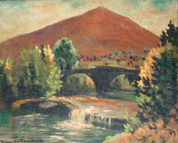 Paysage Fluvial Oil Painting by Alexandre Altmann