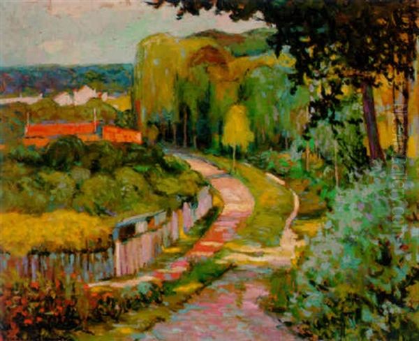 Paysage De La Creuse Oil Painting by Alexandre Altmann