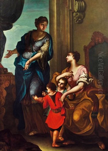 Religiose Szene Oil Painting by Bartholomaeus Altomonte