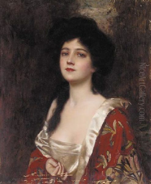 A Spanish Lady Oil Painting by Abbey Altson