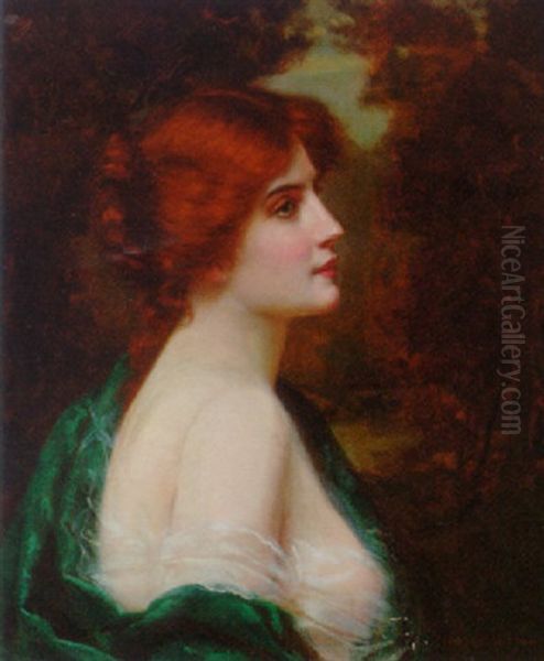 A Young Beauty Oil Painting by Abbey Altson