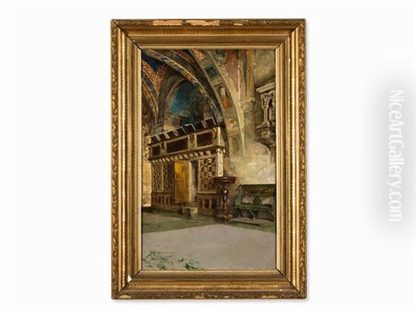 Basilica San Francesco Oil Painting by Luis Alvarez Catala