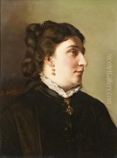 Holgyportre by Friedrich von Amerling