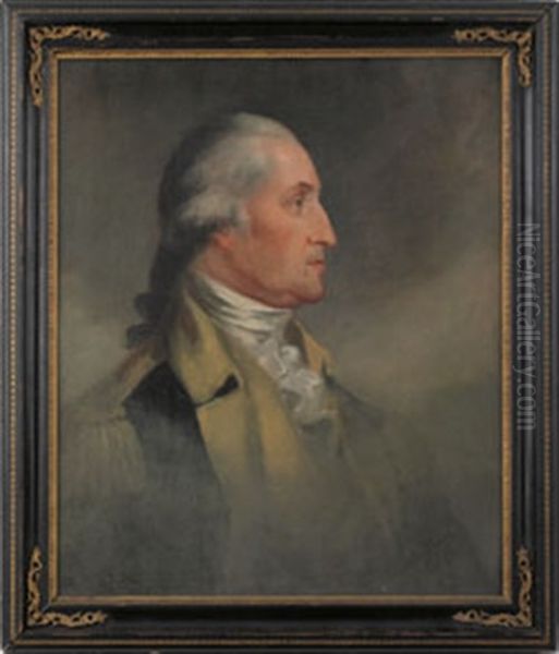 General George Washington Oil Painting by Joseph Alexandre Ames