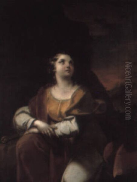 St. Agnes Oil Painting by Jacopo Amigoni