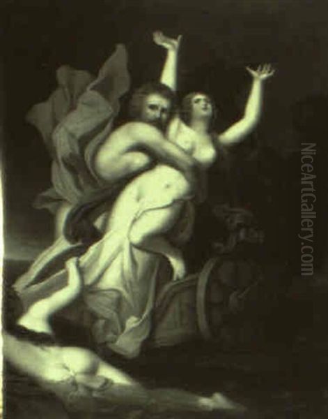 The Rape Of Persephone Oil Painting by Jacopo Amigoni