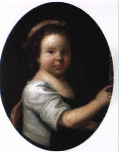 Ritratto Di Bambina by Antonio Mercurio Amorosi