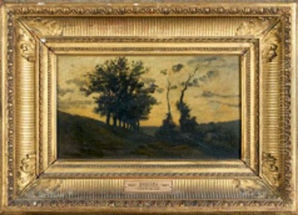 Crepuscule Oil Painting by Auguste Paul Charles Anastasi