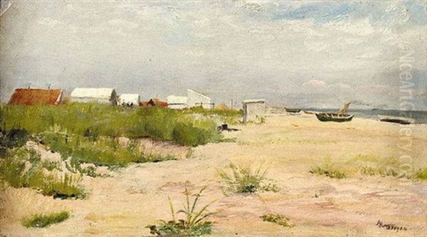 Skagen Oil Painting by Anna Kirstine Ancher