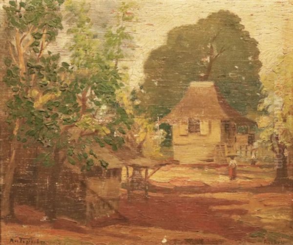 Antipolo Oil Painting by Isidro Ancheta