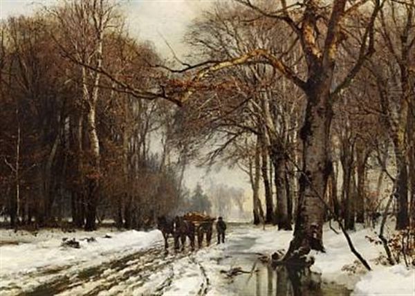 Tovejr Oil Painting by Anders Andersen-Lundby