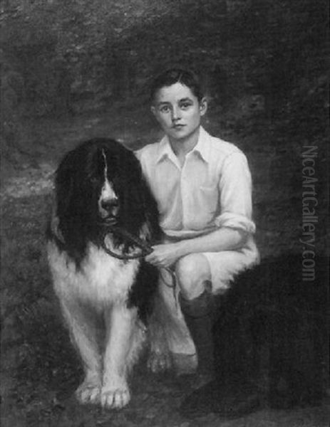 Companions Oil Painting by Charles Goldsborough Anderson