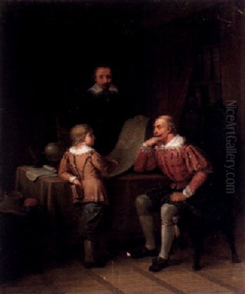 Magnus Gabriel De La Gardie Infor Hertig Karl (ix) Oil Painting by Nils Anderson