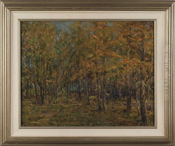 Autumn Woods by Oscar Anderson