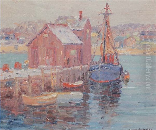 Rockport Harbor by Oscar Anderson