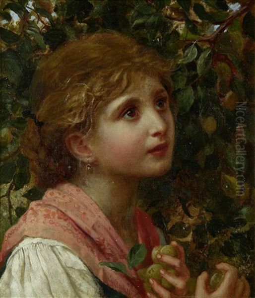 Embarrassed With Riches Oil Painting by Sophie Anderson