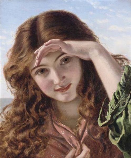 Far Away Oil Painting by Sophie Anderson