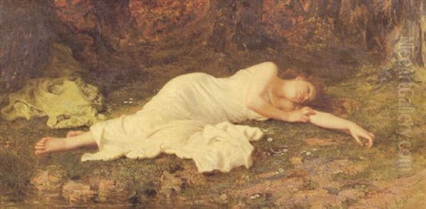 Sweet Dreams Oil Painting by Sophie Anderson