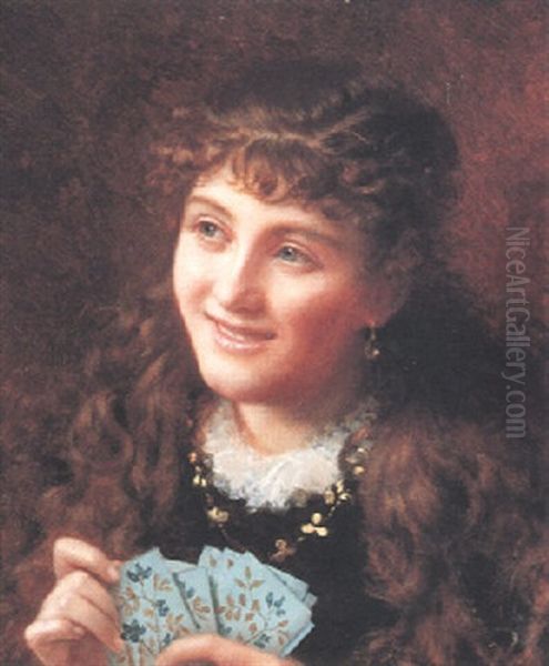 I Trump Hearts Oil Painting by Sophie Anderson