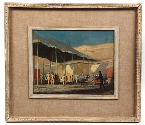 Circus Nights Oil Painting by Victor Coleman Anderson