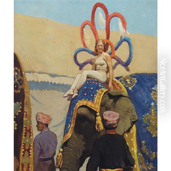 Elephant Girl by Victor Coleman Anderson