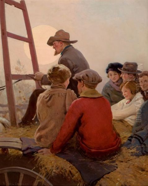 The Straw Ride by Victor Coleman Anderson