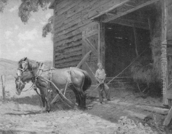 Draft Horses by Victor Coleman Anderson