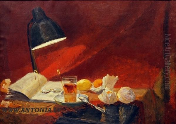 Still Life Oil Painting by Voldemar Anderson