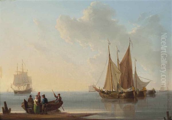 The Sailor's Farewell Oil Painting by William Anderson