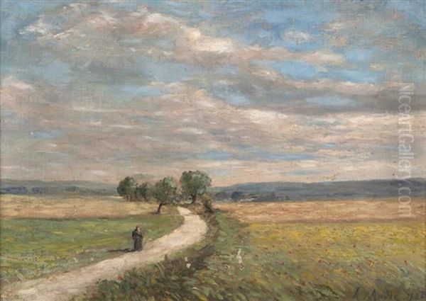 Paysage Oil Painting by Albert Andre