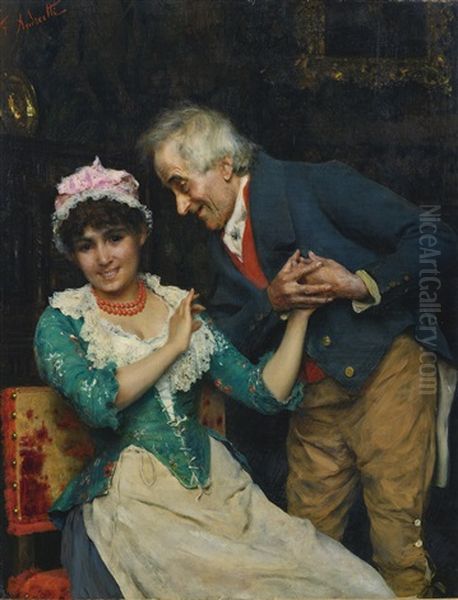 From The Heart Oil Painting by Federico Andreotti