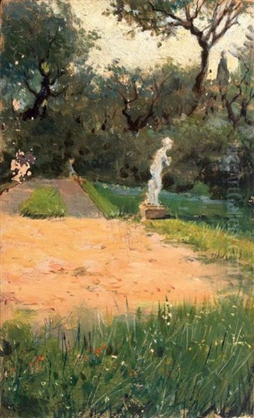 Giardino Di Boboli Oil Painting by Federico Andreotti