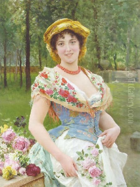 La Fioraja Oil Painting by Federico Andreotti