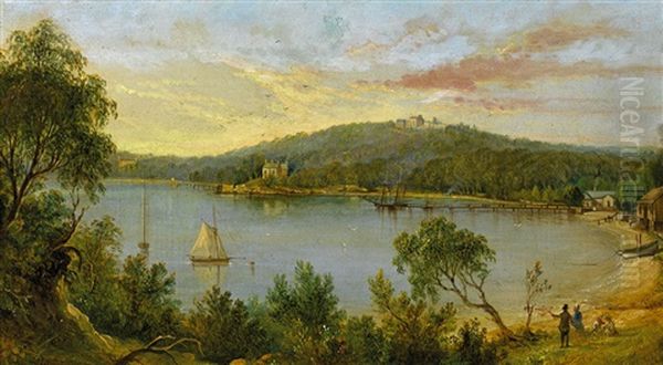 Double Bay, Sydney Oil Painting by William Andrews