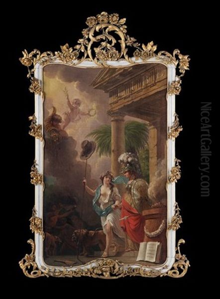 Allegory, Harmony Of Citizens Oil Painting by Jurriaan Andriessen