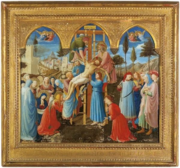 La Deposizione Dalla Croce Oil Painting by Fra Angelico